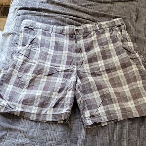 Mens plaid shorts